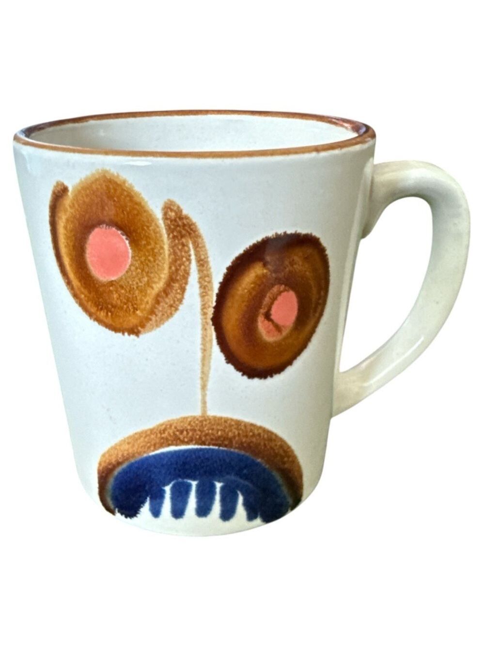 Vintage Sunnycraft Flower Face Coffee Mug 21132